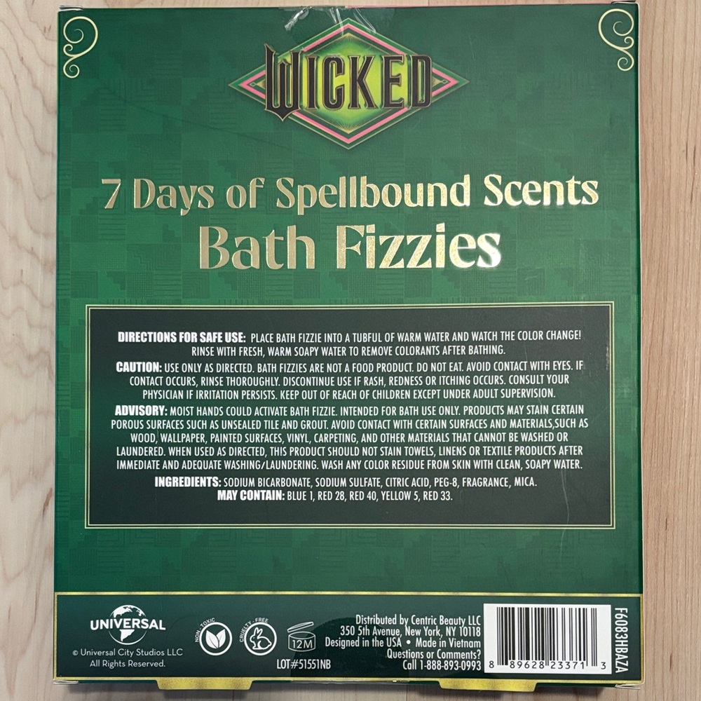 Wicked Bath Fizzies Set - Pink and Green - Picture 2 of 5